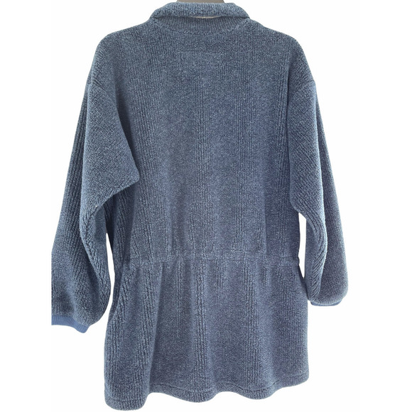 columbia SPORTSWEAR BLUE ZIP FLEECE - Picture 4 of 5